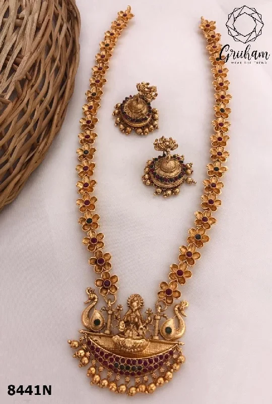 Bestselling Jewelry At Special Promotional Rates Premium quality Designer High quality Long necklace set 8441N