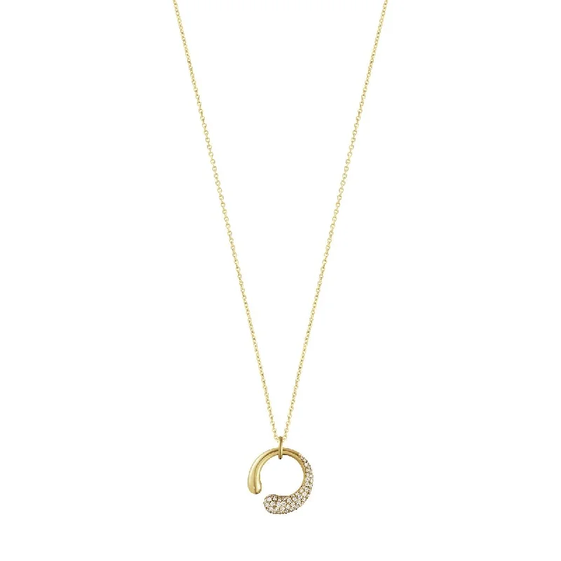 Luxury Jewelry At Budget-Friendly Prices – Grab Yours Now Mercy 18K Gold Necklace w. Diamonds