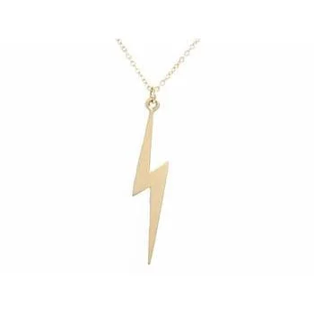 Unbeatable Offers On Luxury And Everyday Jewelry Gold Lightning Bolt Necklace