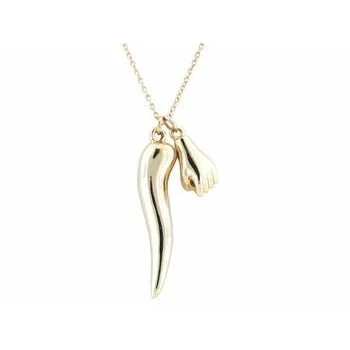 Elevate Your Jewelry Collection With Limited-Time Savings Horn and Fist Necklace