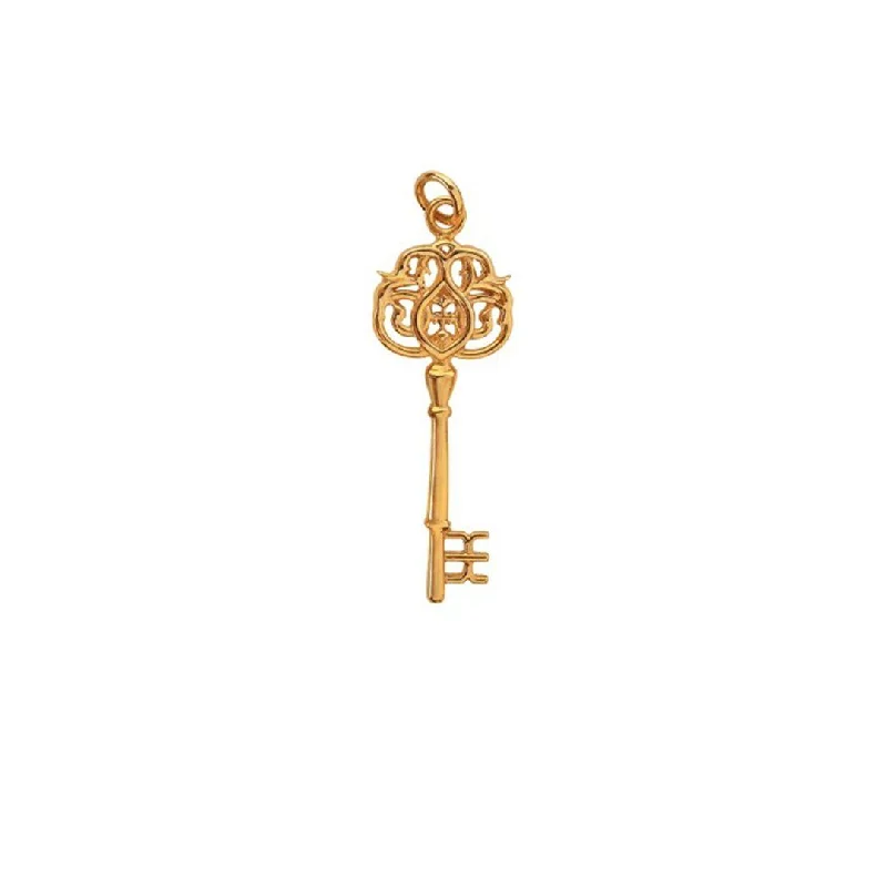 Best Jewelry Sale – Shop Exclusive Designs Now Kinz Big Key 14K Gold Necklace