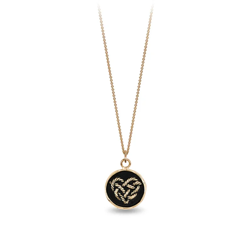 Shop Dazzling Jewelry At The Best Prices Love Knot 14K Gold Talisman