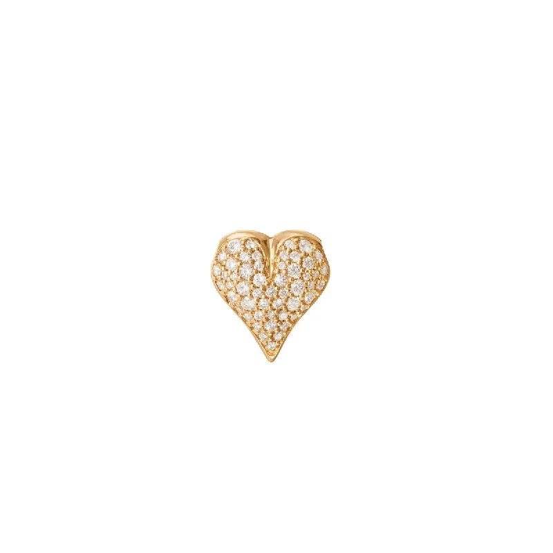 The Biggest Jewelry Sale Of The Year Is Here Heart 18K Gold Clasp for Necklace w. Diamonds