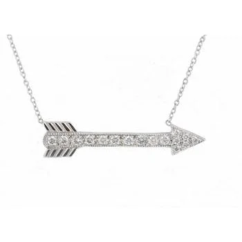 Dainty And Elegant Jewelry Now At Reduced Prices Pave Diamond Arrow Necklace