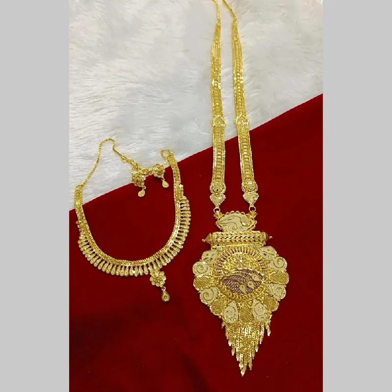 Special Deals On Handcrafted And Designer Jewelry Pari Art Jewellery Forming Double Necklace Set