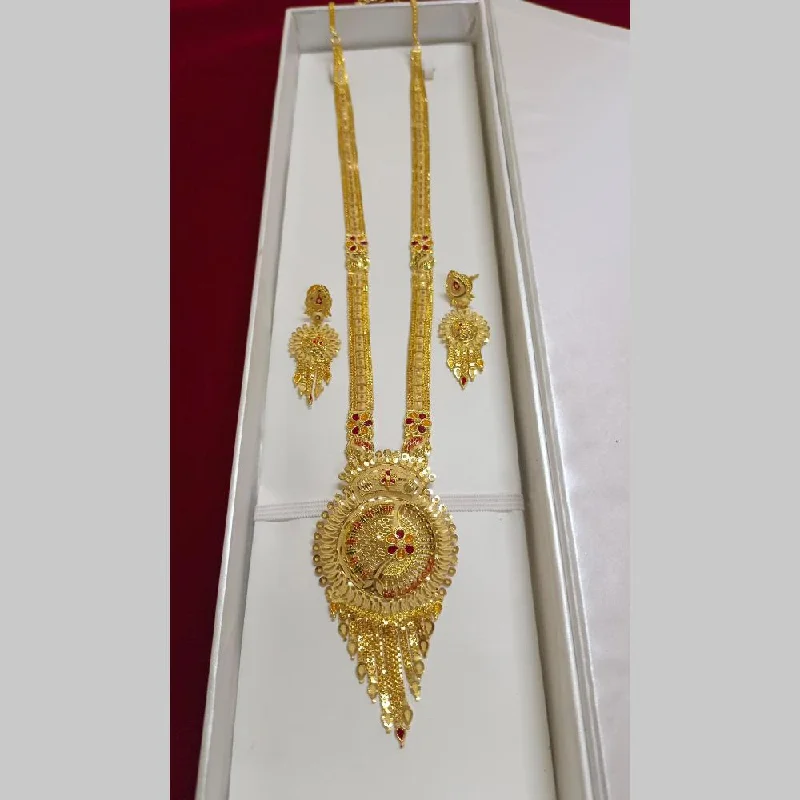 Discounted Jewelry For A Glamorous Look Pari Art Jewellery Forming Long Necklace Set