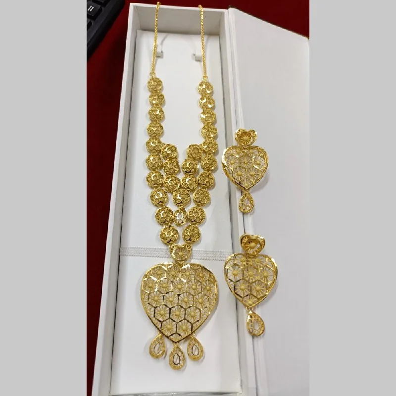 Limited-Time Offer On Elegant Jewelry Pieces Pari Art Jewellery Forming Long Necklace Set