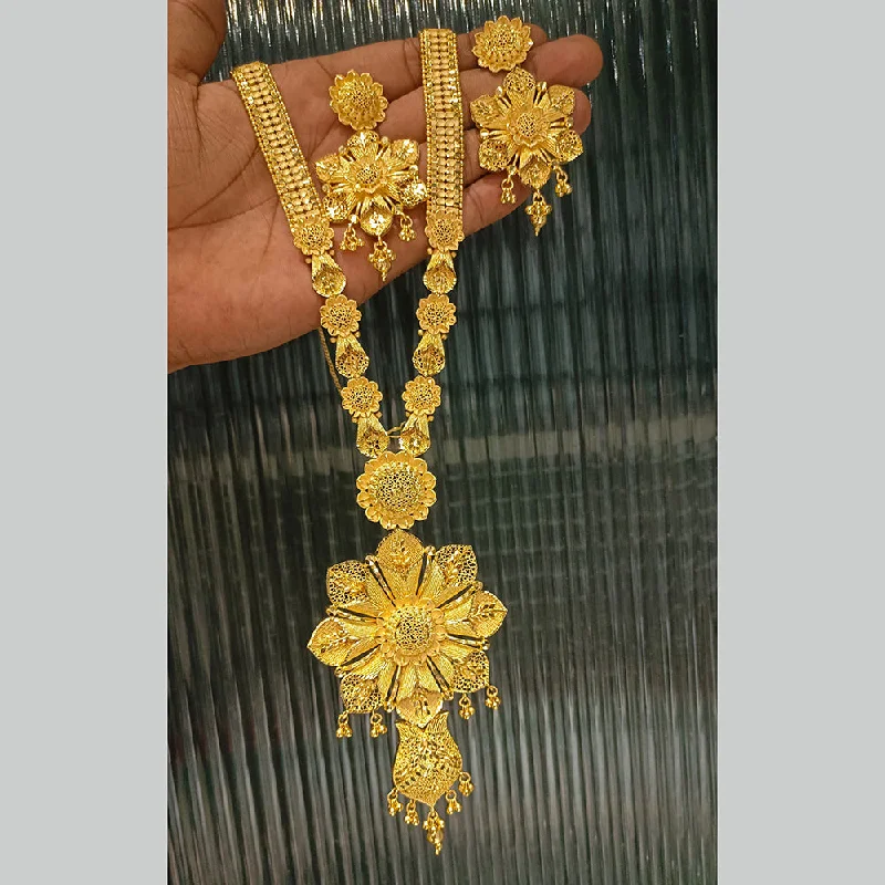 Elegant Jewelry At Unbeatable Offers – Shop Before It's Gone Pari Art Jewellery Forming Long Necklace Set