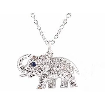 Buy More, Save More On Stunning Jewelry Pieces Pave Diamond Elephant Necklace