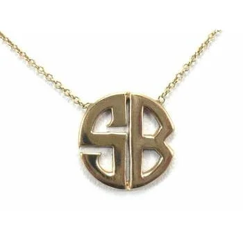 Affordable Elegance – Premium Jewelry At Special Prices Gold Deco Initial Necklace