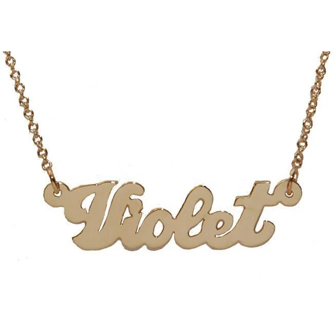 High-End Sparkle, Low-End Prices – Shop Now Personalized Name Necklace