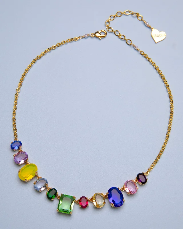 Exclusive Jewelry Sale – Shine For Less Rainbow Sweets Juicy Gem Necklace