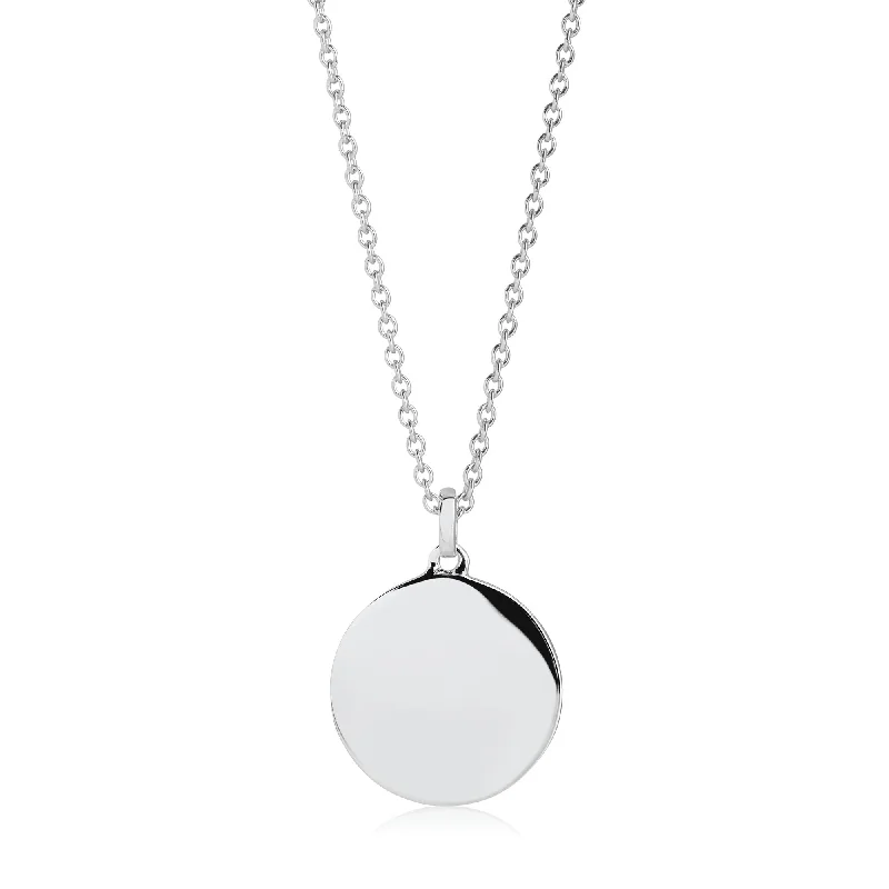 Affordable Elegance – Premium Jewelry At Special Prices Follina Pianura Silver Necklace 12 mm pendant