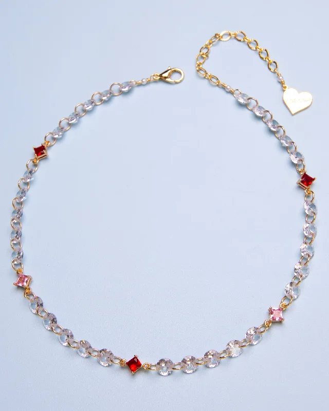 Upgrade Your Collection With Our Limited-Time Jewelry Sale Sour Cherry Gem Choker