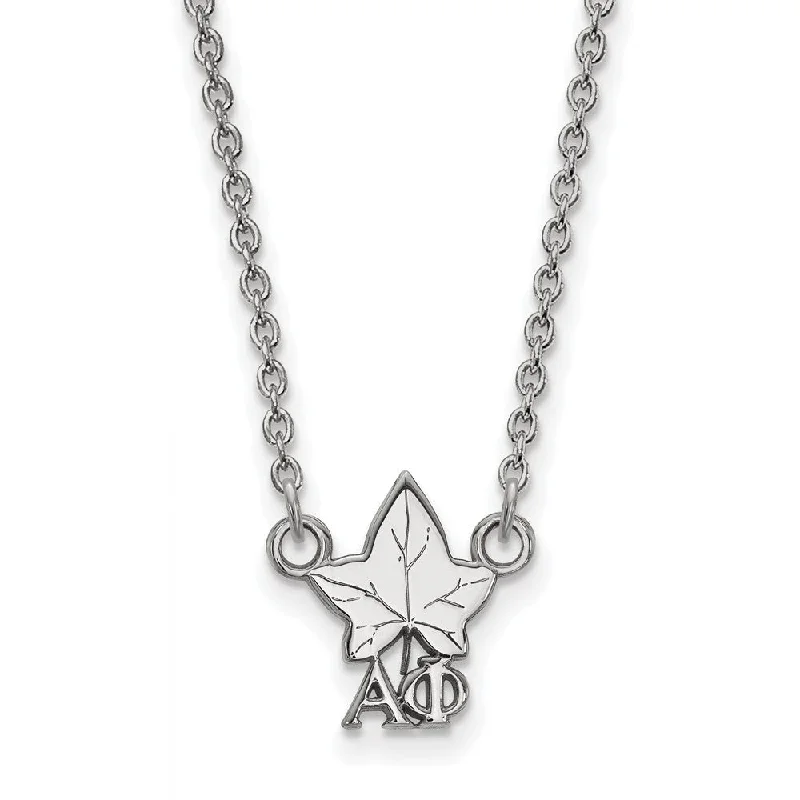 Jewelry Sale Alert – Shop Timeless Elegance Today Sterling Silver Alpha Phi XS (Tiny) Necklace