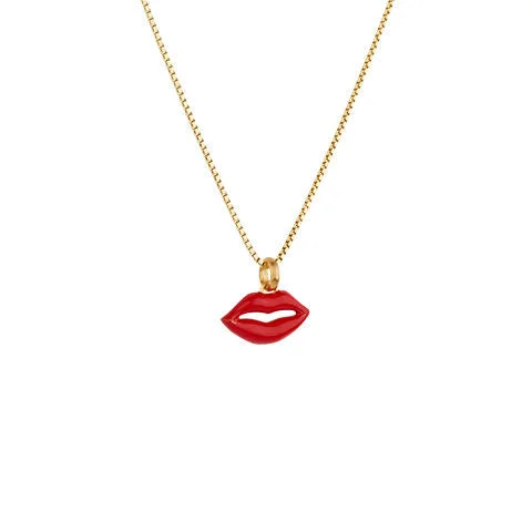 Unmissable Deals On Handmade Jewelry Collections Kiss Kiss Bang Bang Gold Plated Necklace