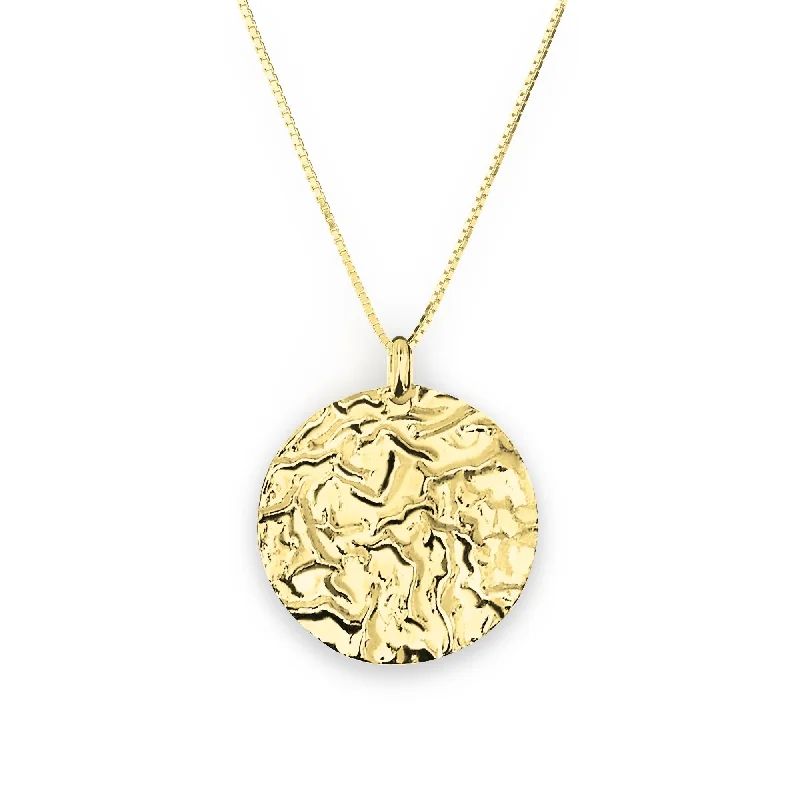 Sparkle On A Budget – Fine Jewelry For Less Lucky Coin Gold Plated Necklace