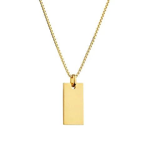 The Perfect Jewelry Piece At The Perfect Discount Signet Gold Plated Necklace