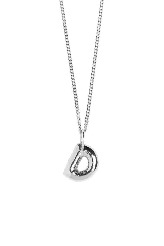 Trending Jewelry Styles Now At Limited-Time Discounts Letter D Silver Necklace