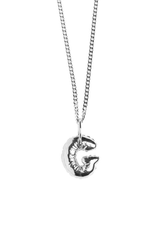 Special Sale On Handcrafted Jewelry – Shop Today Letter G Silver Necklace