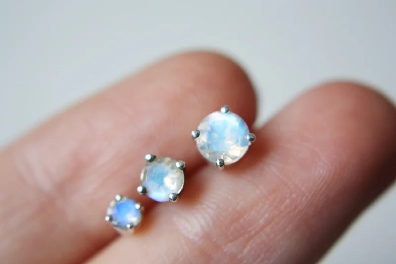 High-End Jewelry, Now More Affordable Than Ever Moonstone Studs