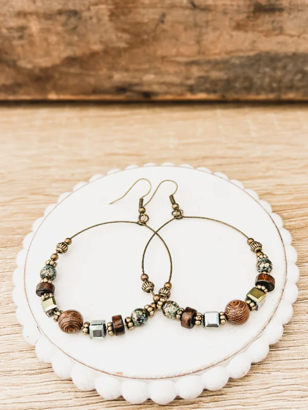 Handcrafted Jewelry Sale – Unique Designs At Low Prices Bohemian Hoop Earrings