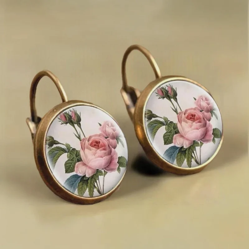 Dazzle In Elegance With Our Biggest Jewelry Sale Beautiful Vintage Rose Earrings