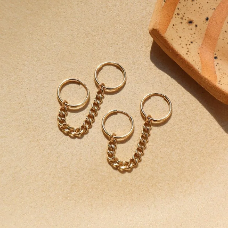 Shop Handcrafted Jewelry At Special Promotional Rates Demi Linked Hoops