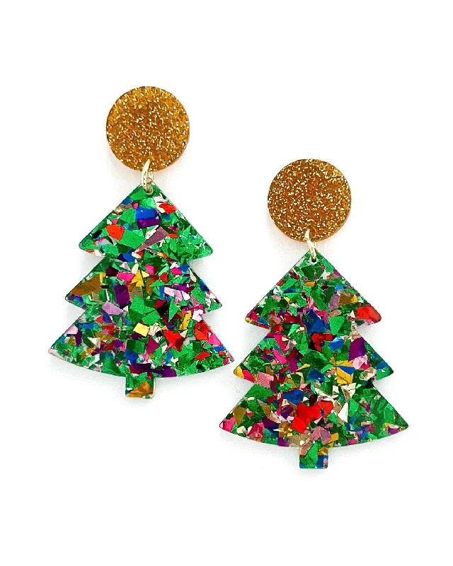 Elegant Necklaces And Bracelets At Limited-Time Offers Emmeline Christmas Tree Earrings