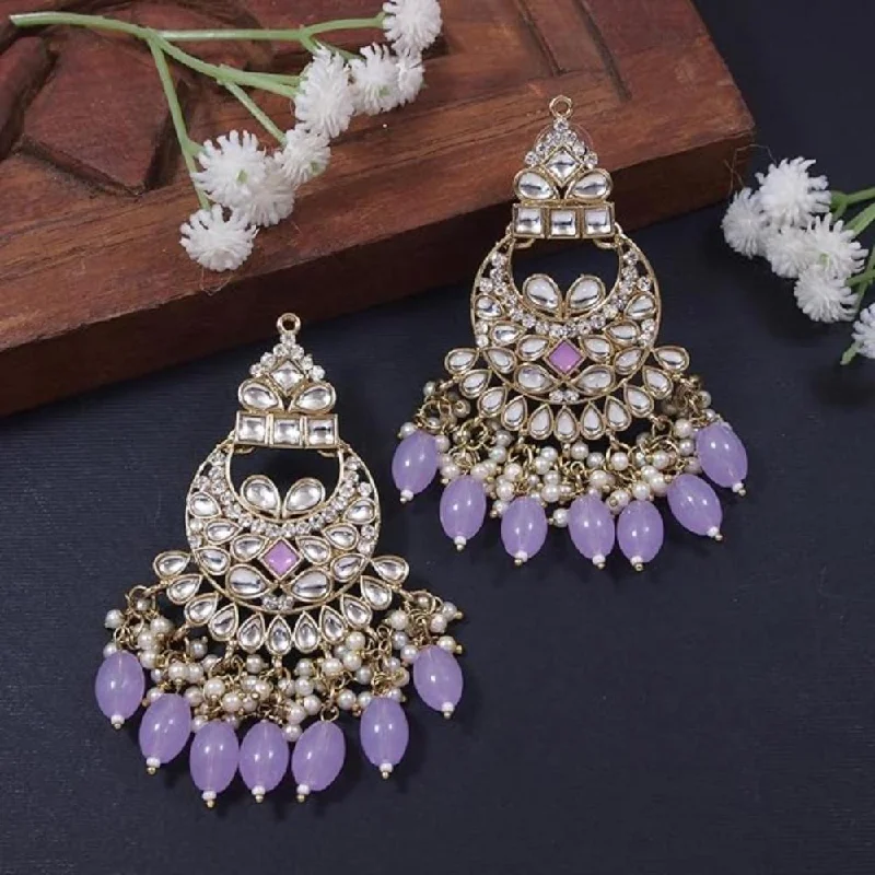 The Perfect Accessory For Less – Jewelry Sale Live Etnico Gold Plated Traditional Meenakari Kundans & Pearls Chandbali Earrings For Women (E3158Pu)