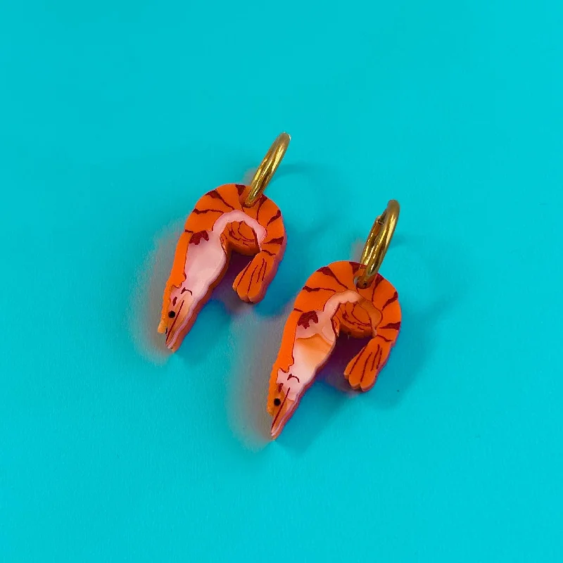 Discounted Jewelry For A Glamorous Look Mini Shrimp Earrings