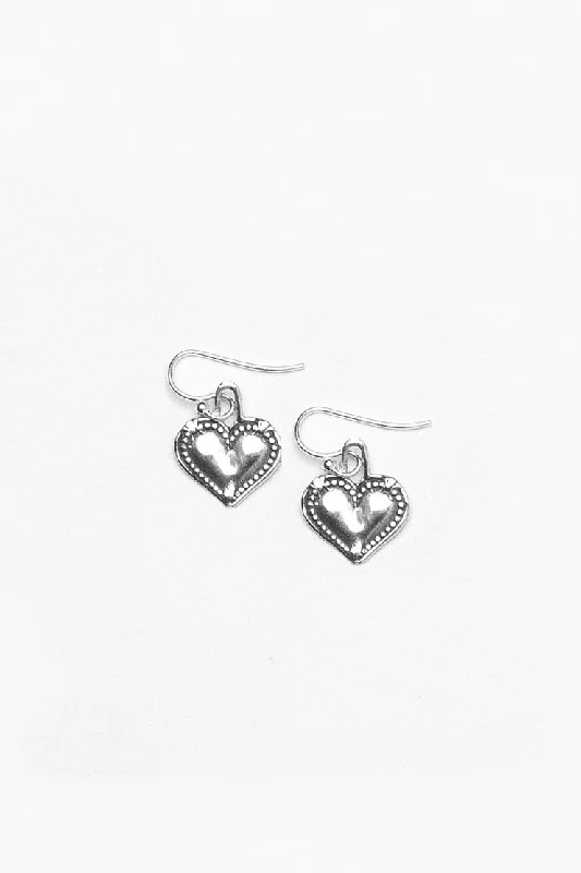 Unique Jewelry For Less – Shop The Sale Now Monterey Sterling Silver Heart Earrings