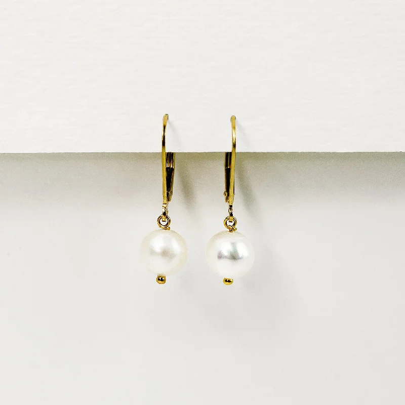 The Perfect Accessory For Less – Jewelry Sale Live Myna Freshwater Pearl Leverback Earrings