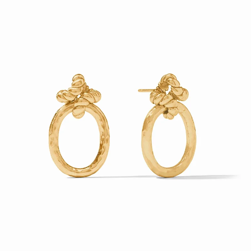 Exclusive Jewelry Sale – Sparkle For Less Nassau Demi Doorknocker Earring