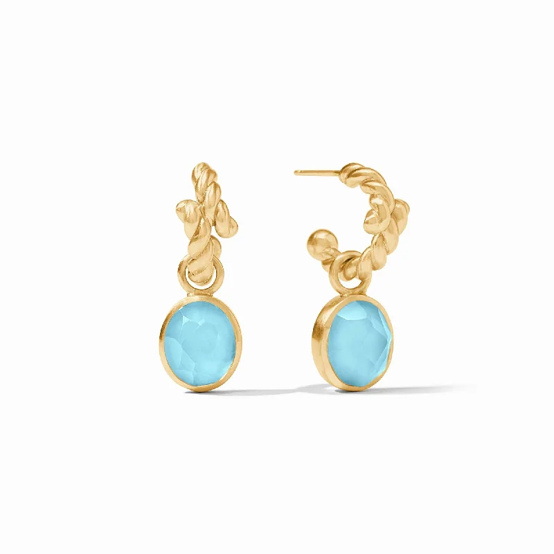 Flash Sale On Exquisite Jewelry – Don't Miss Out Nassau Hoop & Charm Earring