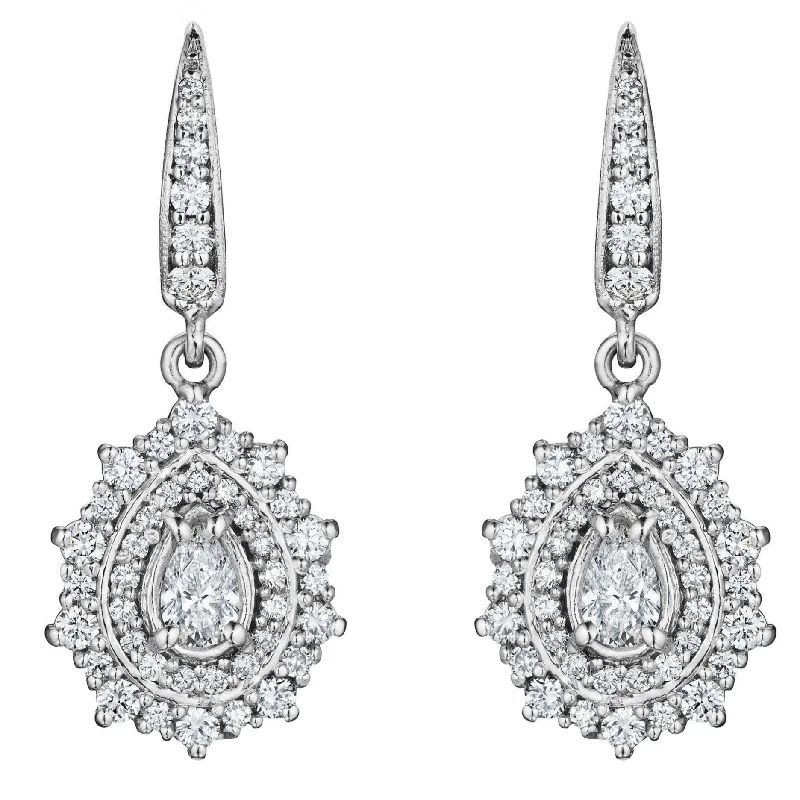 Flash Sale On Elegant Jewelry – Don't Miss Out Penny Preville Pear Halo Drop Earrings