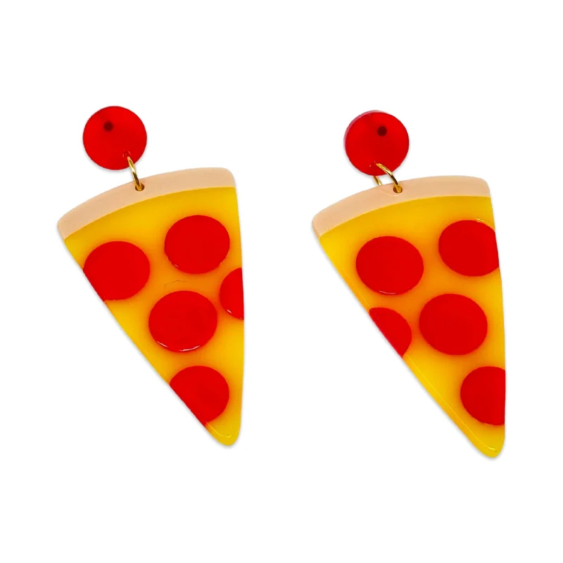 Dazzle With Discounts – Shop Jewelry On Sale Pizza Acetate Earrings