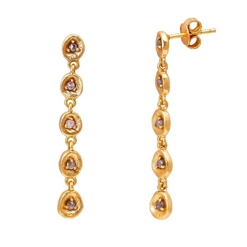 Huge Savings On Timeless Jewelry Collections Polki Diamond Gold Drop Earrings