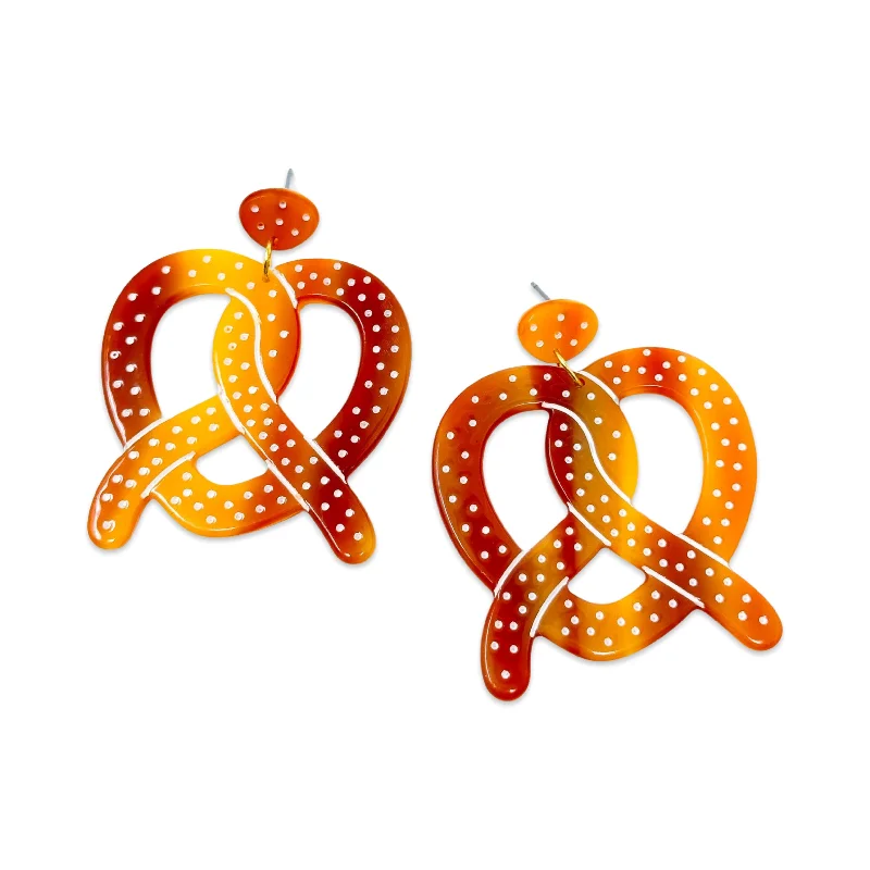 Must-Have Jewelry Pieces At Reduced Prices Pretzel Acetate Earrings