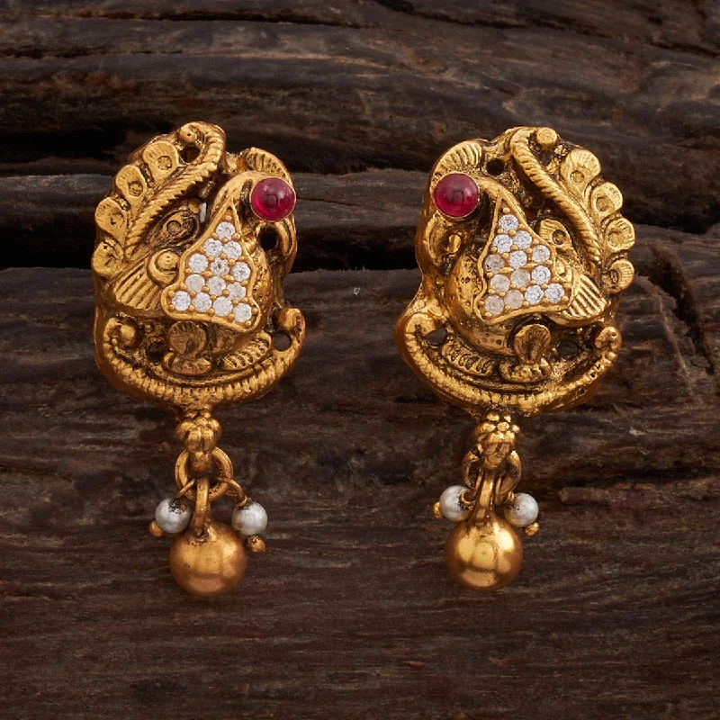 Grab Stylish Jewelry Before The Sale Ends Silver Temple Earring 163725