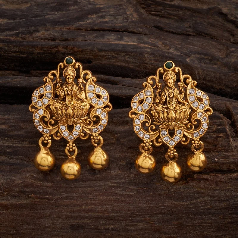 Your Perfect Accessory Now At The Best Price Silver Temple Earring 163728