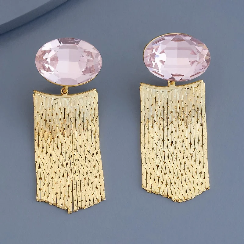 High-Quality Gemstone Jewelry For Special Occasions Trendy Earring 179064