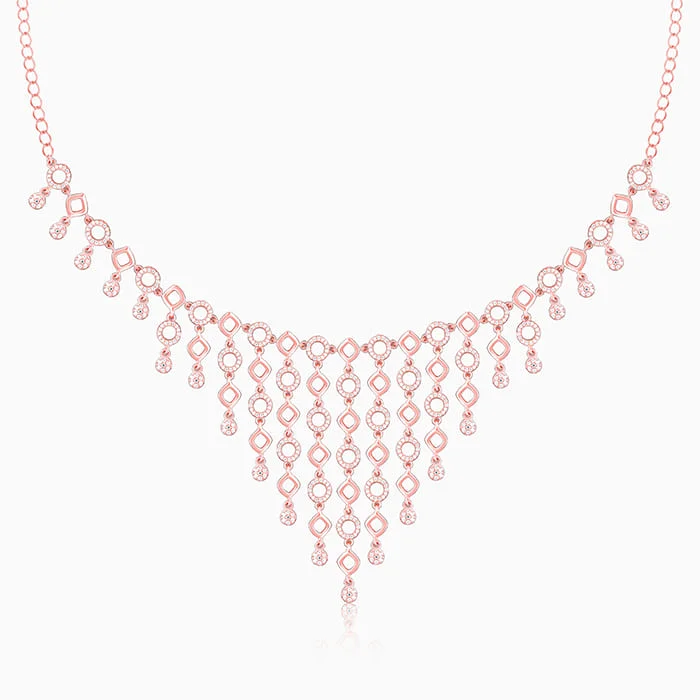 Handcrafted Jewelry Sale – Unique Designs At Low Prices Anushka Sharma Rose Gold Queen Of Dreams Necklace