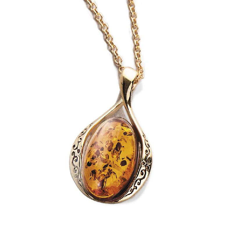 Elevate Your Jewelry Collection With Limited-Time Savings Baltic Amber Pendant