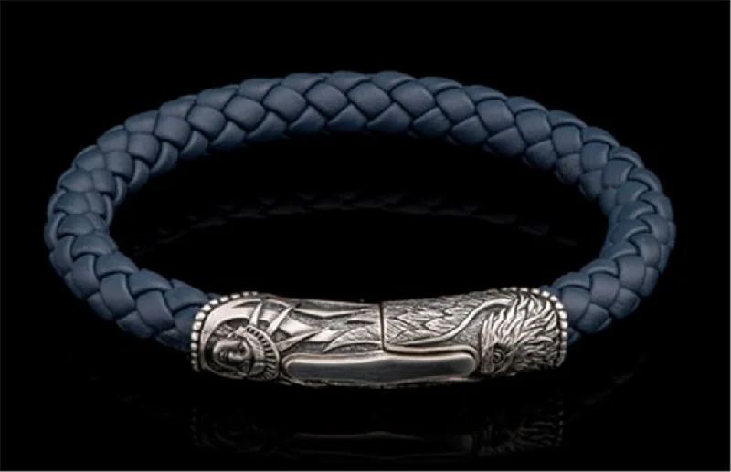 Flash Sale On Exquisite Jewelry – Don't Miss Out 'Blue Ridge' Braided Leather Bracelet