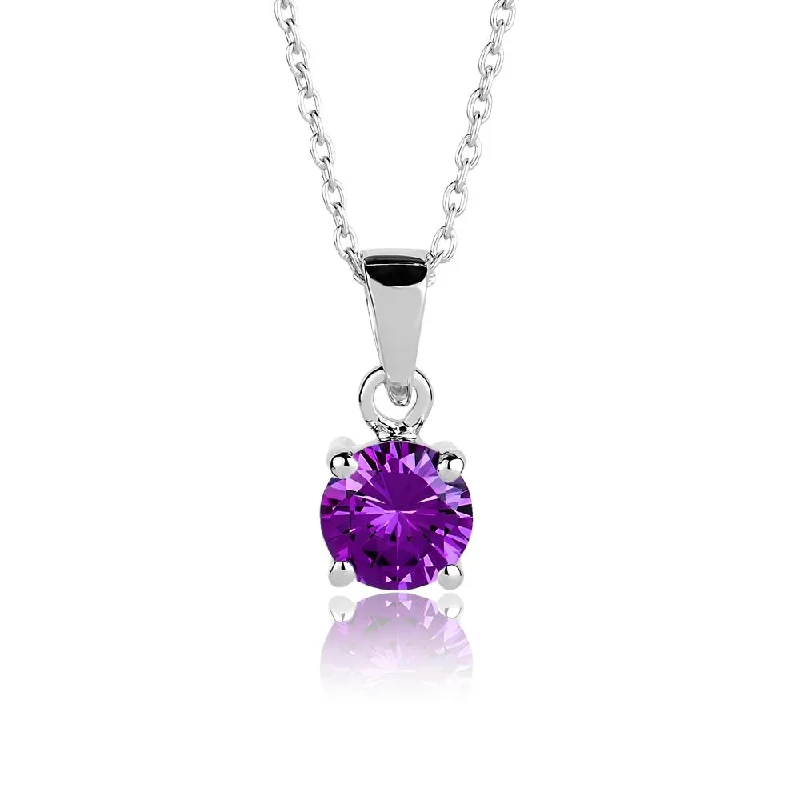 Jewelry Clearance Event – Last Chance For Stunning Deals Brilliant Birthstones Pendant February