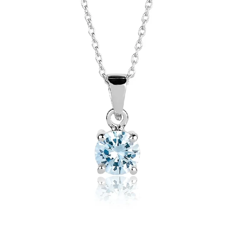 Big Savings On Your Favorite Jewelry Pieces Brilliant Birthstones Pendant March