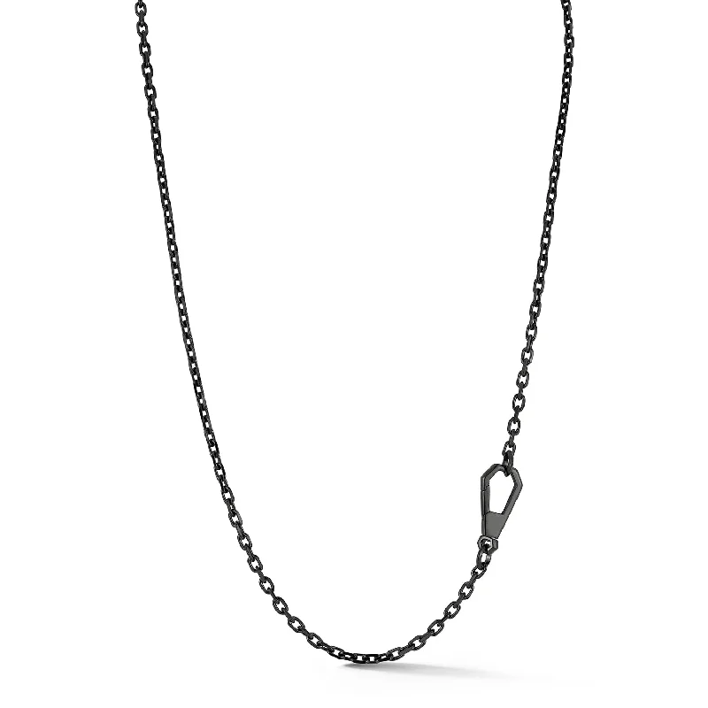 Exclusive Jewelry Bundles At Discounted Prices CARRINGTON BLACK STERLING SILVER CABLE CHAIN NECKLACE