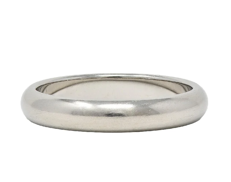 Elegant Jewelry, Exclusive Prices – Shop Now Cartier Contemporary Platinum 1895 Unisex Wedding Band Ring