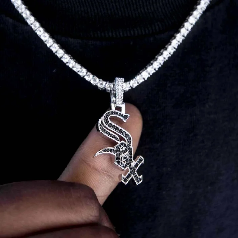 Fine Jewelry, Limited-Time Offers Available Chicago White Sox Official MLB Logo Pendant